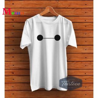 Tshirt ราคาถูกขายเสื้อ Combed 30 วินาที Distro BiG HERO 6 BAYMAX BAY MAX ธรรมดาที่กำหนดเอง U Nisex อะนิเมะ Mesho