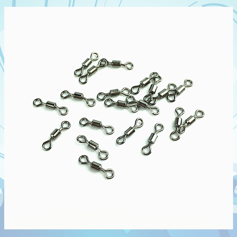 🔥ส่งไวจากไทย🔥 ลูกหมุนทรงถัง ขนาดเบอร์ #6 #8 #10 ซองละ 20ลูก เกรดคุณภาพ แข็งแรง ใช้งานในน้ำจืด-น้ำเค็มได้ - รูปที่ 2