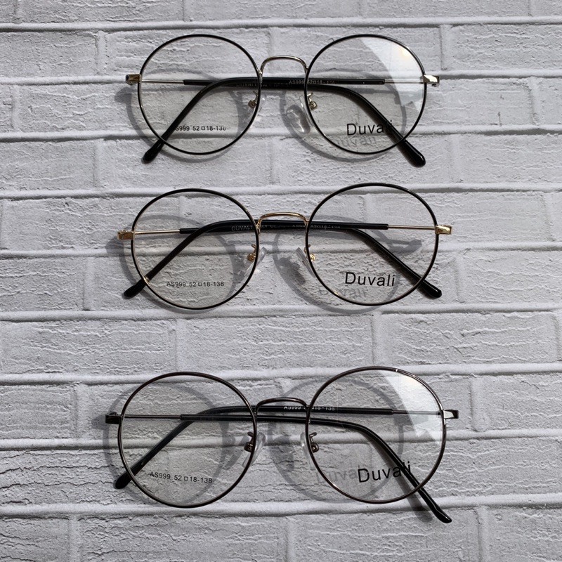 Photochromic / Bluechromic / ป้องกันรังสี / ลบแว่นตา Duvali AS 999