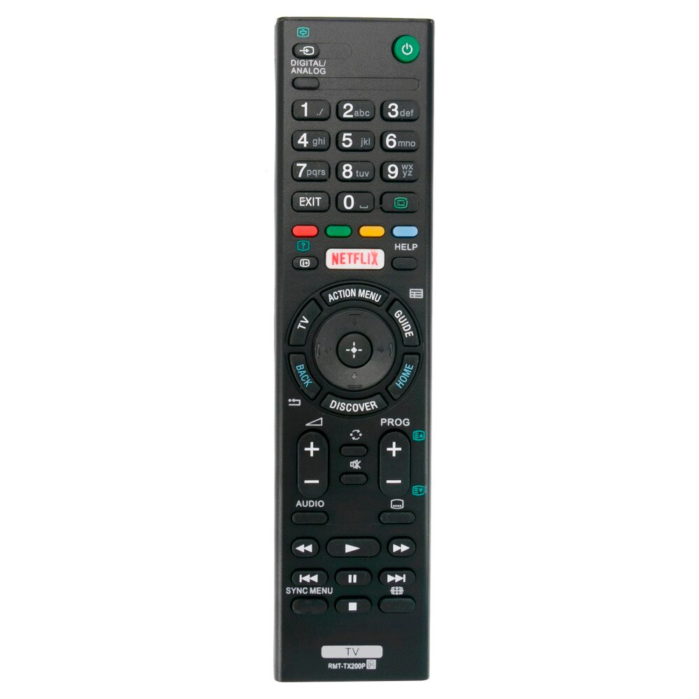 รีโมทคอนโทรลใหม่ RMT-TX200P สําหรับ Sony Bravia TV KD-43X8300D KD-49X8000D KDL-55X8200E KD-49X7000D 