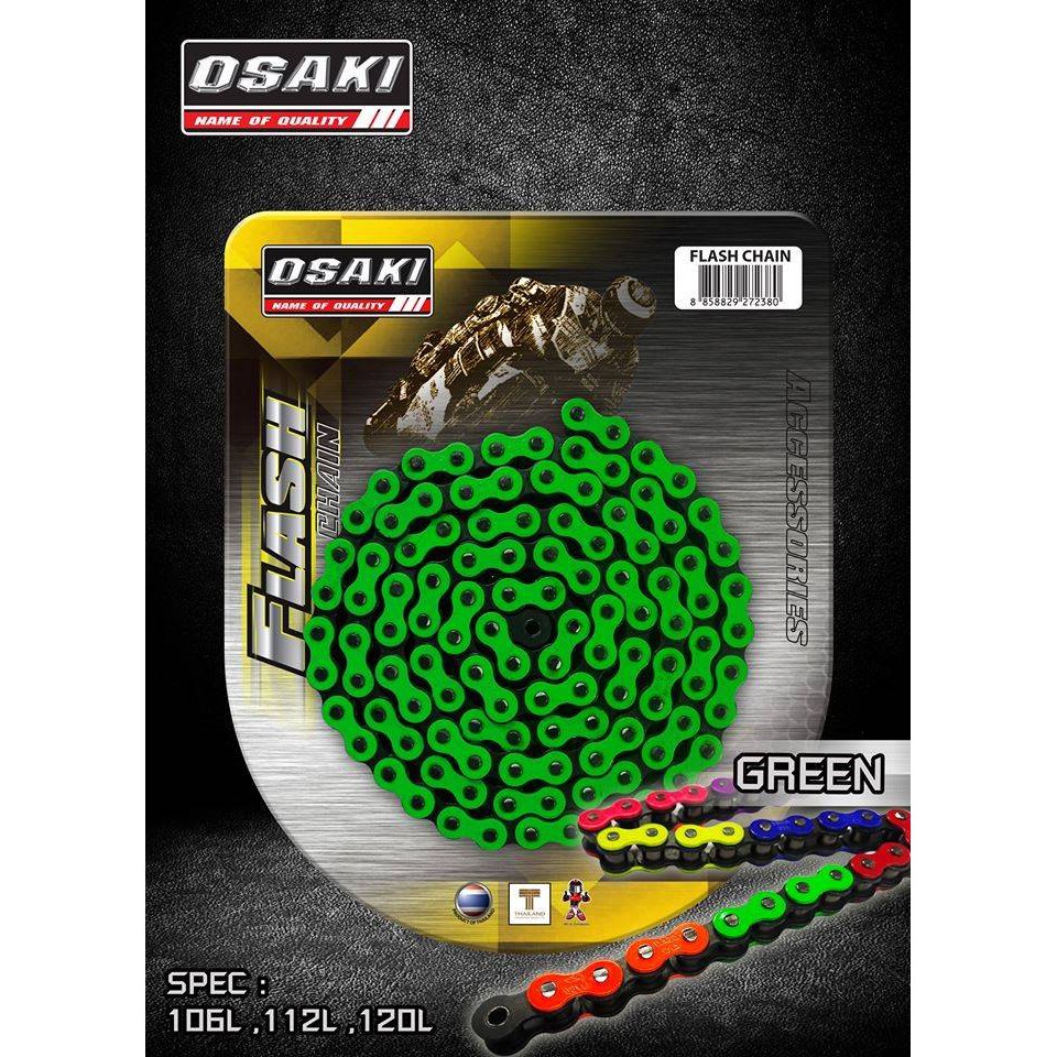 OSAKI โซ่ สีเขียวเข้ม