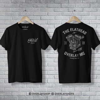 เสื้อยืด OVERLAY FLATHEAD TEE