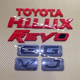 โลโก้ติดรถ Toyota Hilux REVO ราคาต่อชิ้น