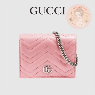 ราคาต่ำสุดของ Shopee 🔥ของแท้ 100% 🎁Gucci brand new GG Marmont series card case