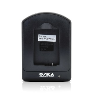 OSKA แท่นชาร์จแบตกล้อง Sony NP-FW50/70/100