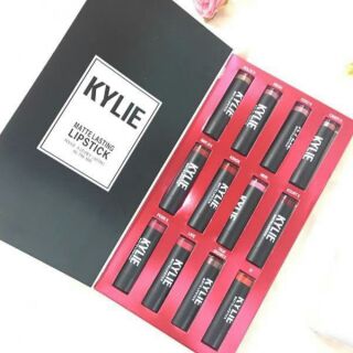 Set kylie ลิปเเท่งหมุน12เฉดสี #งานพรีเมี่ยม