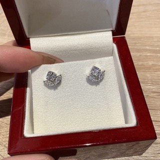 💎ต่างหูช่อมะกอก เพชรasscher 30ตังค์ ประกบเพชรmarquise 10ตังค์ 2เม็ด รวม 50ตังค์💕 ใส่ออกงานได้ ใส่ติดหูก็ได้น้า