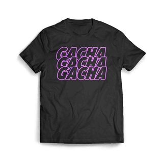 เสื้อผ้าผชเสื้อยืด ลาย Gacha EdgyS-5XL