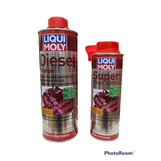 LIQUI MOLY น้ำยาล้าง หัวฉีดดีเซล DIESEL PURGE ( รถเก่า/นานๆล้างที ) และ SUPER DIESEL ADDITIVE