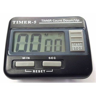 Timer-5 Digital Timer Count Down/Up จับเวลาเดินหน้าถอยหลัง จับเวลาได้ 99 นาที