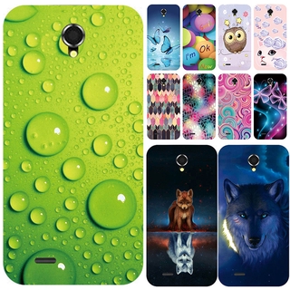 เคสโทรศัพท์ซิลิโคน Tpu ลายการ์ตูนสําหรับ Lenovo A859