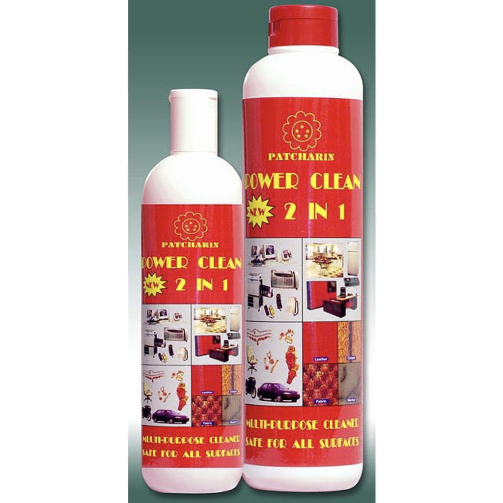 (พร้อมส่ง) น้ำยาขจัดคราบอเนกประสงค์พัชรินทร์ เพาเวอร์คลีน 2 in 1 550 CC