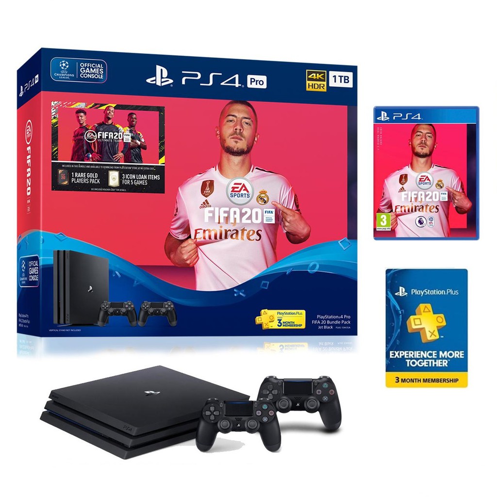 PS4 Pro 1TB Console &amp; FIFA 20 Bundle ประกันศูนย์ไทย 2 ปี 3 เดือน