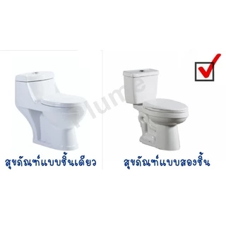 🔥ส่งไว🔥 อะไหล่ชักโครก แกนน้ำเข้าชักโครก ลูกลอยในตัว (1/2") 2ปุ่มกด แกนน้ำออก พร้อมปุ่มกด3แบบ สำหรับชักโครกแบบแยกชิ้น