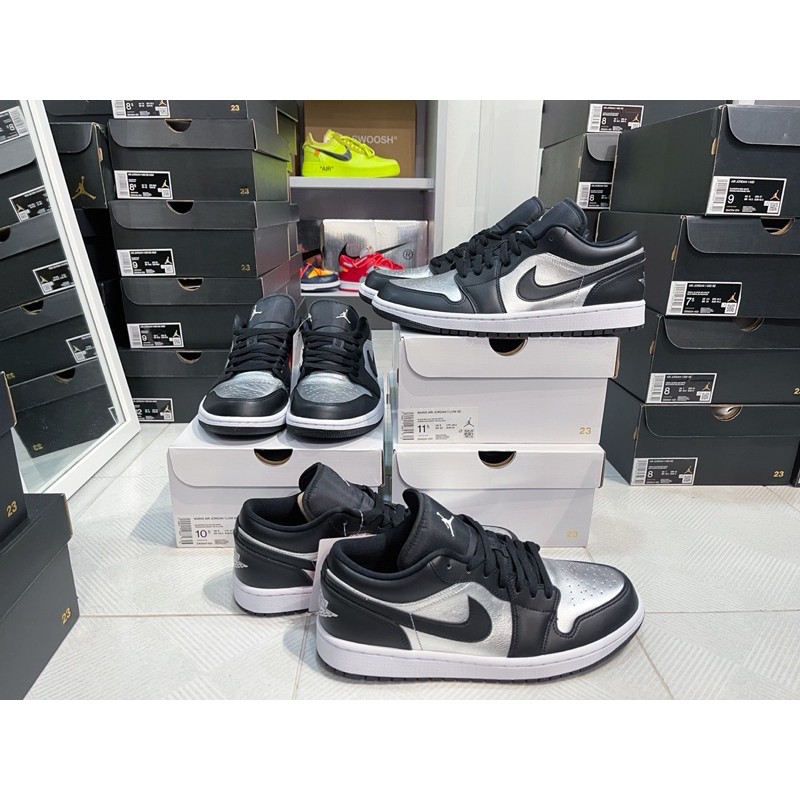 Air Jordan 1 Low Silver Toe ราคาท ด ท ส ด