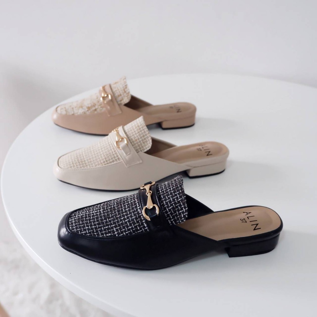 Alin Brand-รุ่น Judi รองเท้าส้นเตี้ย