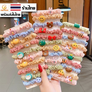 (A-243) ยางรัดผมลายการ์ตูน ยางรัดผมผ้ายืด*****ราคา/ 1 เส้น***** ยางรัดผมแฟชั่นเกาหลี ยางมัดผม เครื่องประดับผม ส่งเร็ว 🚚