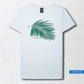 over the sky T-shirt กราฟฟิค เสื้อยืดคอกลม - ใบไม้ อเมซอน Leaf