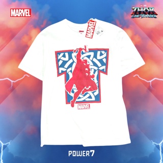 Power 7 Shop เสื้อยืดการ์ตูน ลาย มาร์เวล THOR ลิขสิทธ์แท้ MARVEL COMICS  T-SHIRTS (MVX-194)