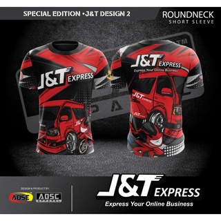 เสื้อยืด พิมพ์ลาย jnt 2022 baju j&amp;t full sublimation 3 มิติ แฟชั่น สําหรับผู้ชาย