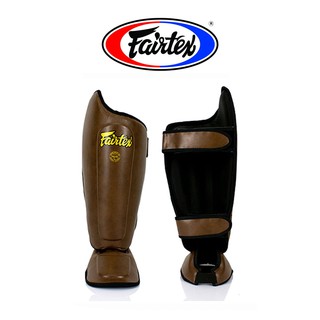 สนับแข้ง มวยไทย แฟร์เท็กซ์ Fairtex Shin Guards SP8 Color Brown