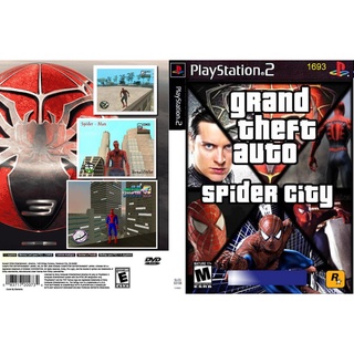 Grand Theft Auto spider City แผ่นเกมส์ PS2