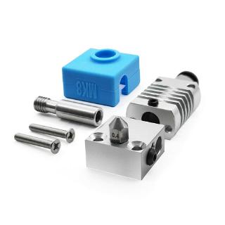 mk 8 หัวโลหะ hot - end extruder สําหรับเครื่องพิมพ์ 3 d cr - 10/cr- 10s/ender - 3s