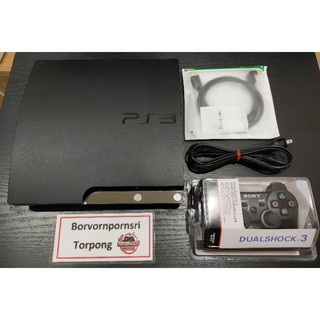 PS3 SLIM 500GB แปลงเล่น COPY สภาพดี ครบชุด