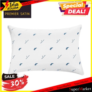 หมอนหนุน PREMIER SATIN ESSENTIA TOUCH 19X28 นิ้ว สีขาว หมอนหนุน PILLOW PREMIER SATIN ESSENTIA TOUCH 19X28" WHITE หมอนหนุ