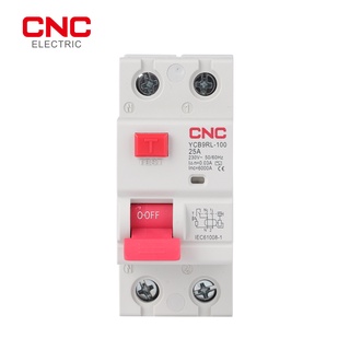 CNC 230V 50/60 HZ RCCB MCB 30mA Residual Current Circuit Breaker And Leakage Protection 6/10/16/20/25/32/40 A