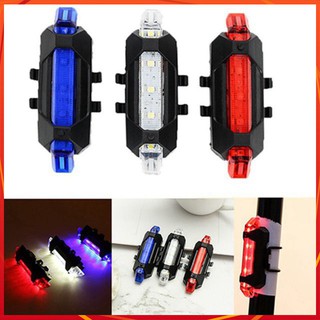 ไฟท้ายจักรยาน แบบชาร์จไฟ USB Taillight ช่วยในการมองเห็นตอนกลางคืน ลดอุบัติเหตุรถยนตร์มองไม่เห็น