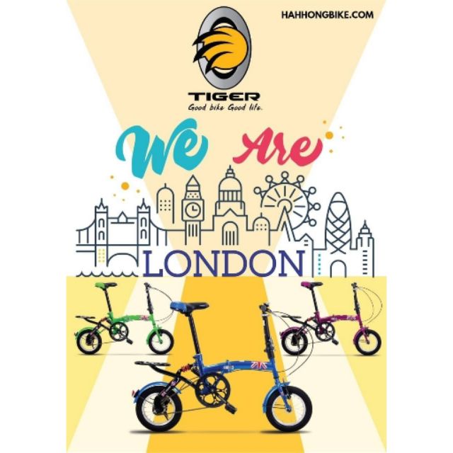 จักรยานพับ Tiger รุ่น London (ลอนดอน) 12