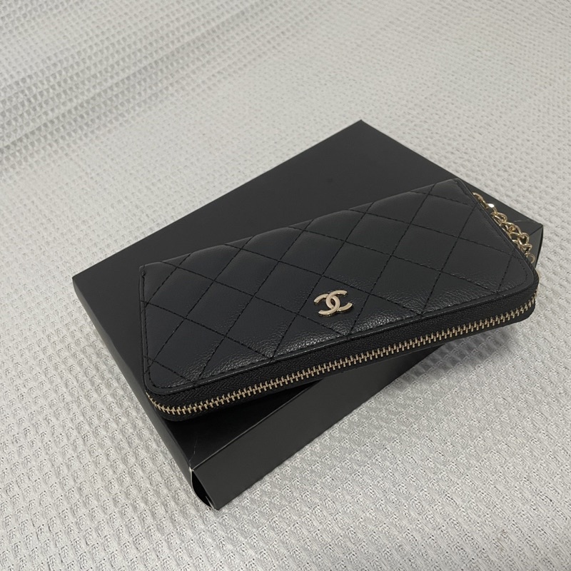 Chanel-Wallet-Clutch-Black