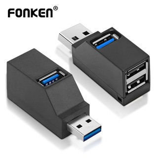 Fonken Usb Hub3 . 0 อะแดปเตอร์แยกสายเคเบิ้ล Usb Hab Hub สําหรับคีย์บอร์ดเมาส์โทรศัพท์มือถือ