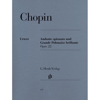 CHOPIN Andante spianato and Grande Polonaise brillante E flat major op. 22 (HN631)