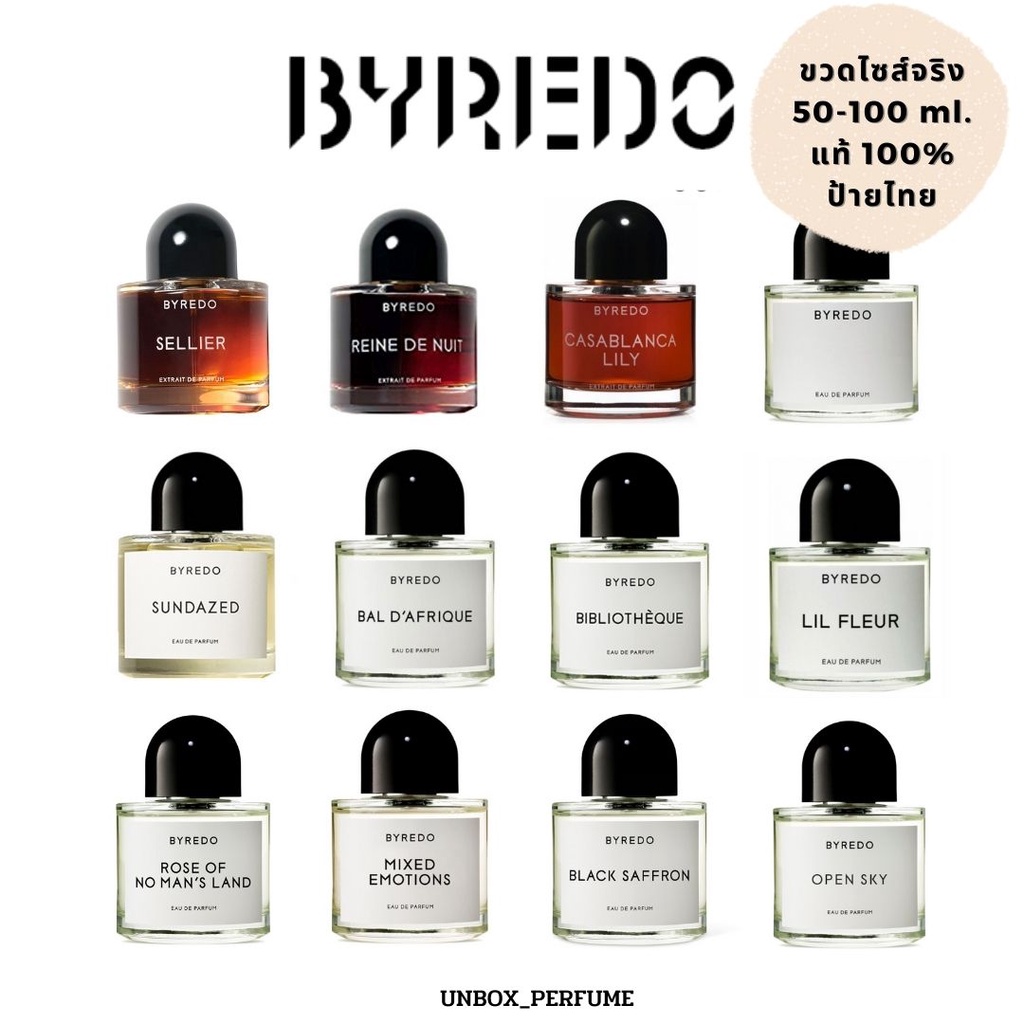 พร้อมส่ง BYREDO EDP 50-100 ml. กลิ่น MOJAVE GHOST / BAL D' AFRIQUE น้ำหอม ไบเรโด้ ของแท้ 100% ขวดเต็ม กล่องซีล ป้ายไทย