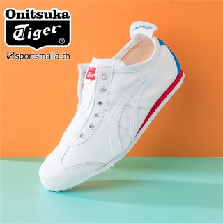 Onitsuka MEXICO 66 SLIP-ON series รองเท้ากีฬาลําลอง สําหรับผู้ชาย และผู้หญิง D3K0N-100