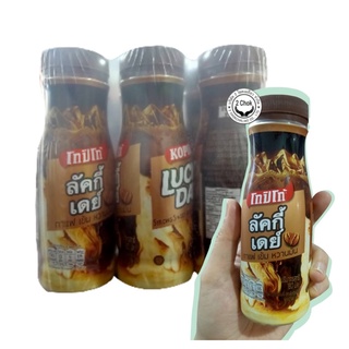 Kopiko โกปิโก้ ลัคกี้ เดย์ กาแฟเข้ม หวานมัน 180ml 1แพ็คบรรจุ6ขวด