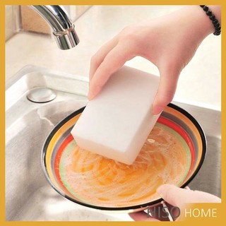 ฟองน้ำมหัศจรรย์  เช็ดคราบ ฟองน้ำนาโน Magic Sponge