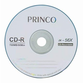 CD-R (PRINCO/HP) แถมซองใส่