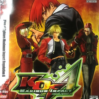 แผ่นเกมส์ PS2 KOF Maximum Impact Regulation "A"