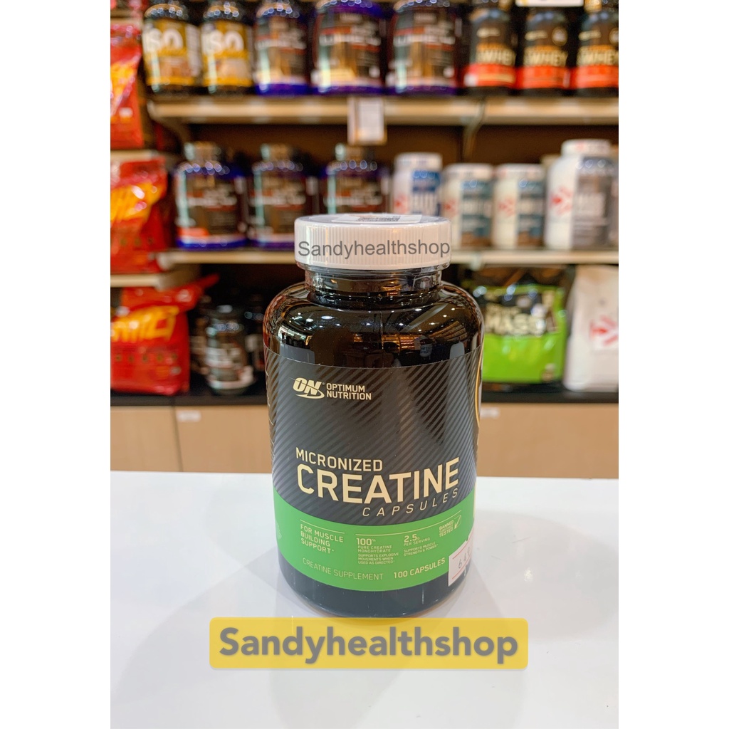 Optimum Creatine 2500 100 Capsules คลีเอทีนแบบเม็ด ขนาด100แคปซูล
