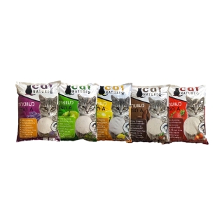 ขายส่ง สั่งขั้นต่ำ 3 ถุง ส่งฟรี ทรายแมว Cat Nature เกรด A บรรจุ 10 ลิตร Cat Litter