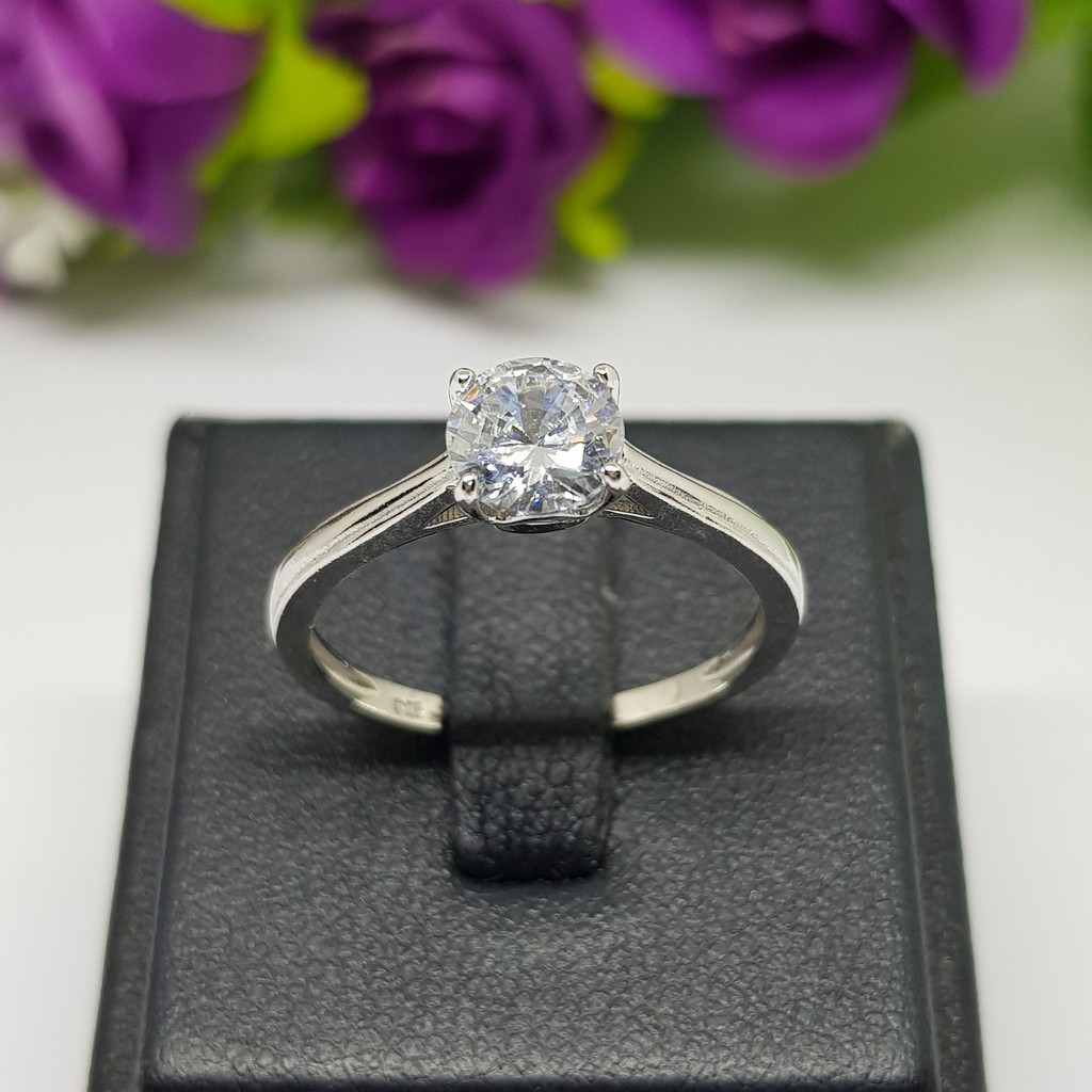 Memorine Jewelry خاتم فضة 925 بزركون سويسري ONLR403 — صورة 4
