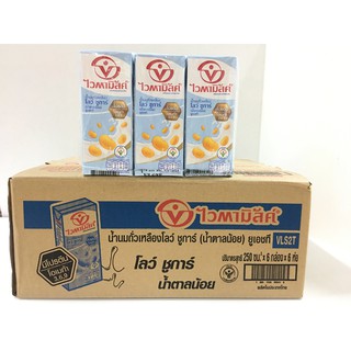 (ขายยกลัง) Vitamilk UHT Original Soymilk ไวตามิ้ลค์ น้ำนมถั่วเหลือง ยูเอชที 250 มล. x 36 กล่อง มี 2 สูตร