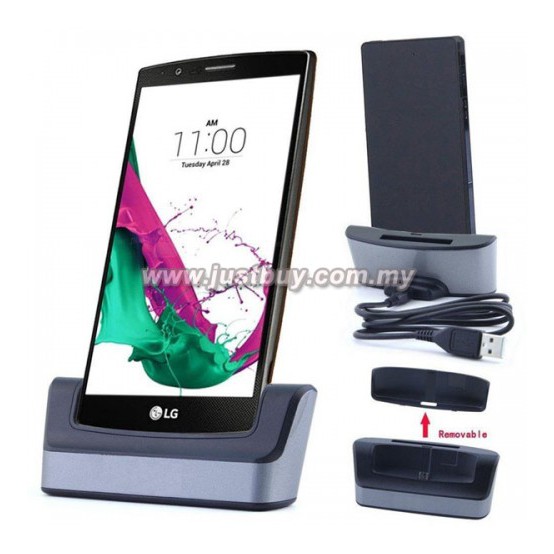 แท่นชาร์จคู่โทรศัพท์และแบตเตอรี่ LG V10