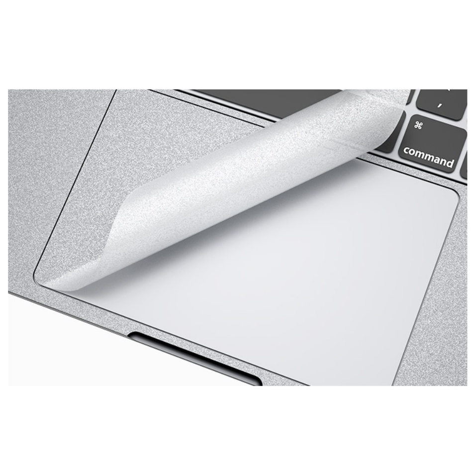 สติกเกอร์ ผิวด้าน สีเงิน 3 ด้าน ถอดออกได้ สําหรับแล็ปท็อป dell inspiron 3515 5501 5510 5515 5410 3511 5508 XPS13 7390 g5 5500 vostro 3510 3501 latitude 3410 14 นิ้ว 15.6 นิ้ว 13 นิ้ว