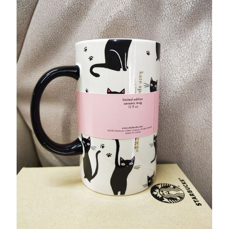 Starbucks Kate Spade แก้ว Mug แมว