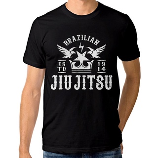 [COD]เสื้อยืด ลาย Brazilian Jiu-Jitsu สําหรับผู้ชาย (met-021)S-5XL