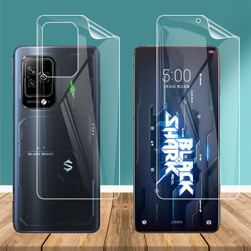 ฟิล์มไฮโดรเจล TPU นิ่ม แบบใส บางพิเศษ สําหรับ Xiaomi Black Shark 5 Shark5 Pro RS 5RS 5G